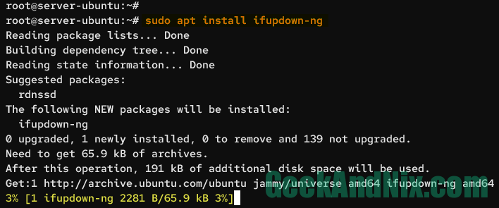 Installing ifupdown-ng package via APT