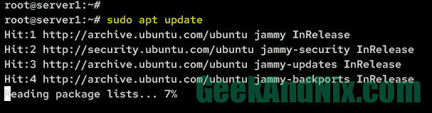 Updating Ubuntu repository