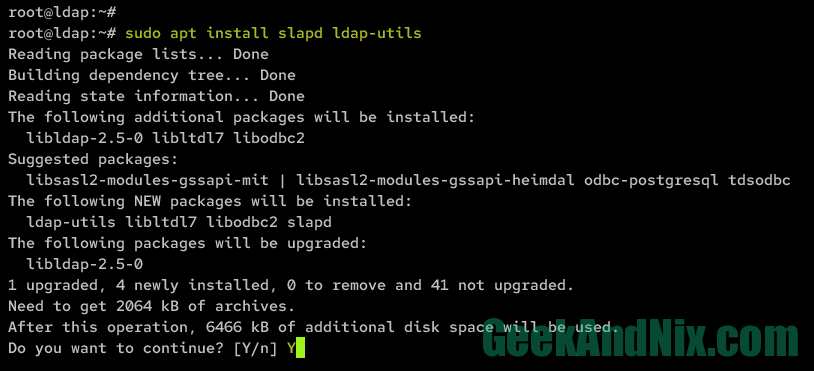 Installing OpenLDAP on Ubuntu Server