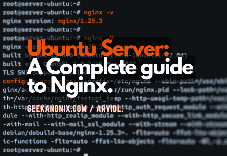 How to Install and Manage Nginx web server on Ubuntu 24.04