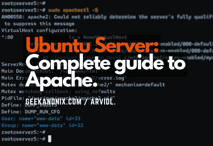 How to Install and Manage Apache web server on Ubuntu 24.04