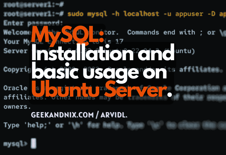How to Install MySQL 8 on Ubuntu 24.04