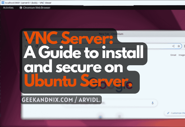 How to Install VNC on Ubuntu 22.04 (GNOME and TigerVNC)
