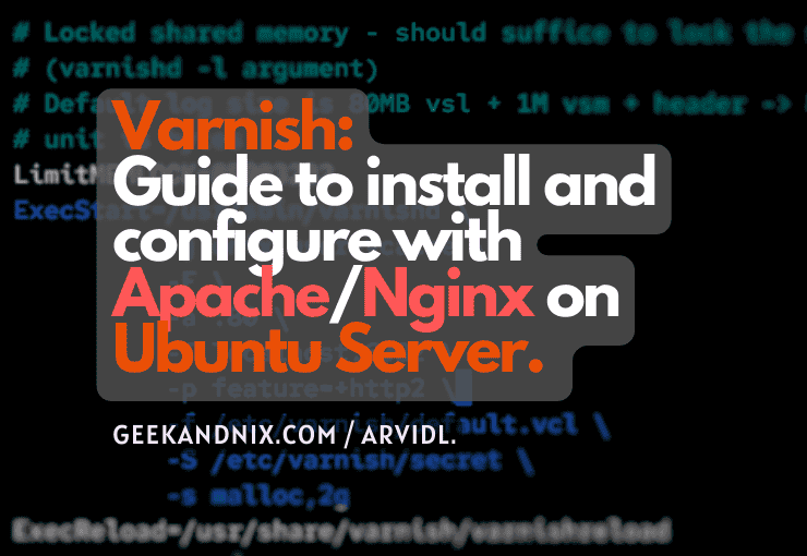 How to Install Varnish on Ubuntu 24.04/22.04 Server