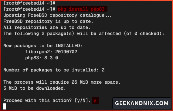 Installing PHP 8.3 on FreeBSD