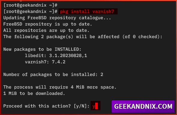 Installing Varnish 7 on FreeBSD