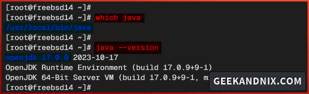 Checking Java JDK version