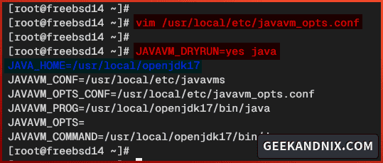 Setting up JAVA_HOME via javavmwrapper on FreeBSD