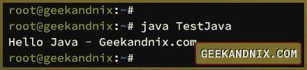 Create, compile, and run Java program