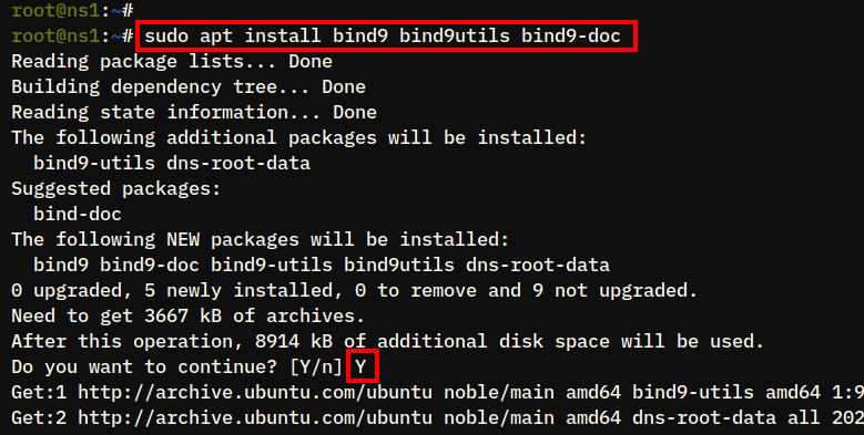 Installing BIND on Ubuntu