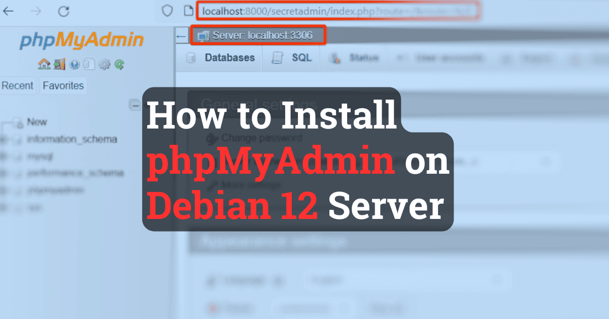 How to Install phpMyAdmin on Debian 12